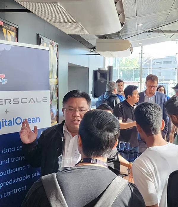 Interscale and DigitalOcean Exhibit at Beerops event