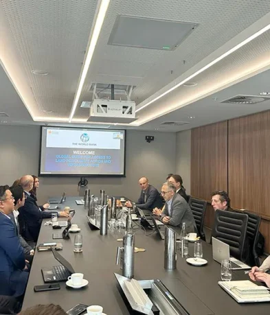 Meeting with World Bank and Melbourne University